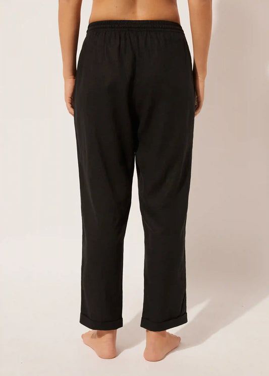 Linen and Viscose Pants
