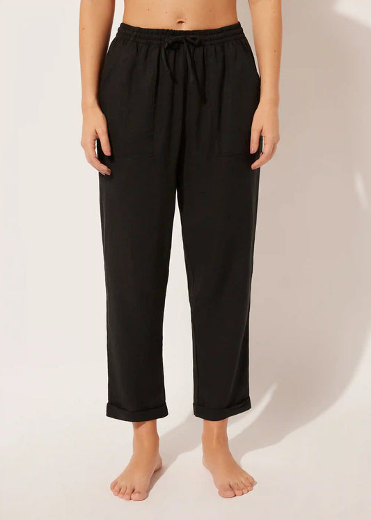 Linen and Viscose Pants