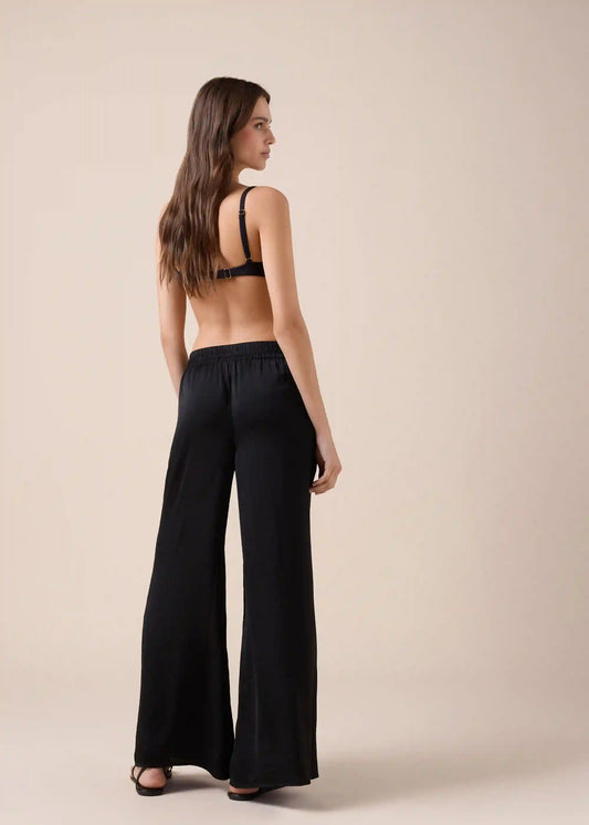 Shiny Palazzo Pants
