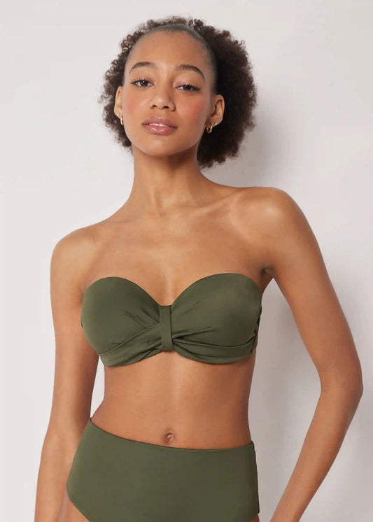 Bandeau Swimsuit Top Premium Sculpt