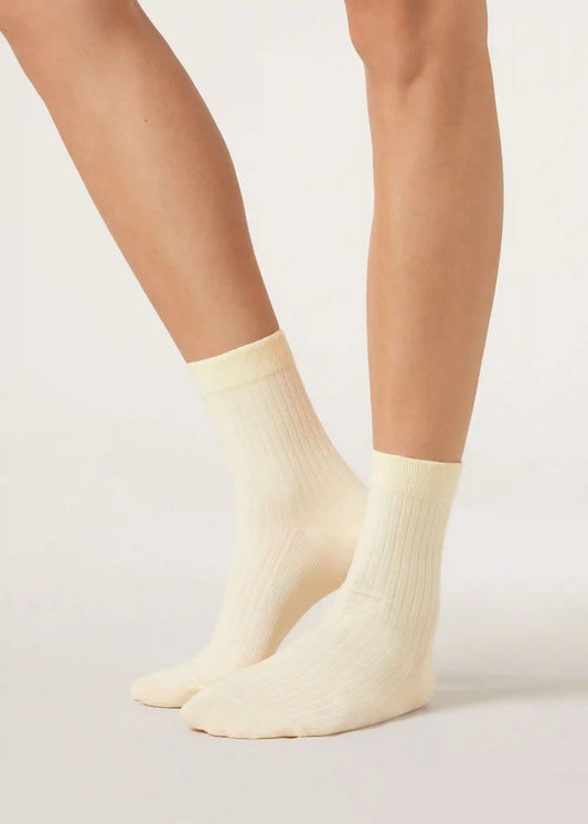 Cashmere Blend Short Socks