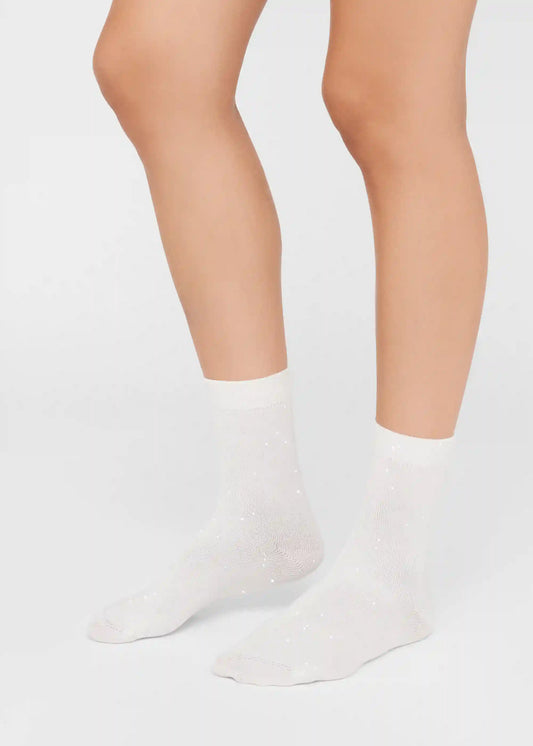All Over Sequin Socks