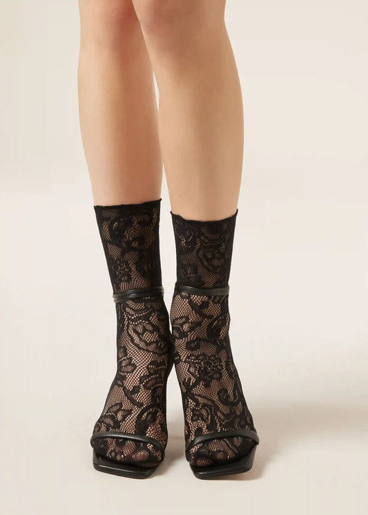 Floral Lace Socks