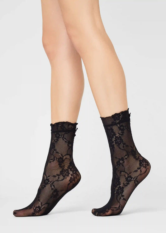 Floral Lace Socks