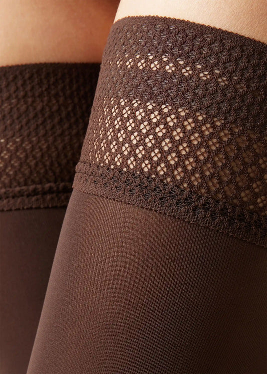 Soft Touch 50 Deniers Thigh High Stockings