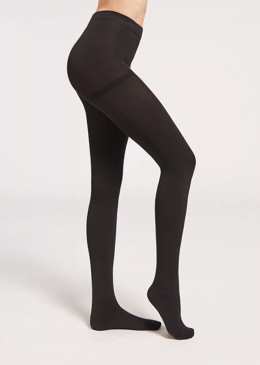 Opaque Matte Thermal Tights