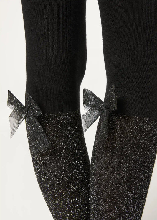 Girls’ Cotton Longuette Tights