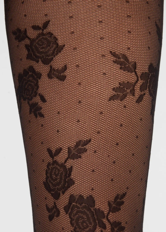 Sheer Rose Tights