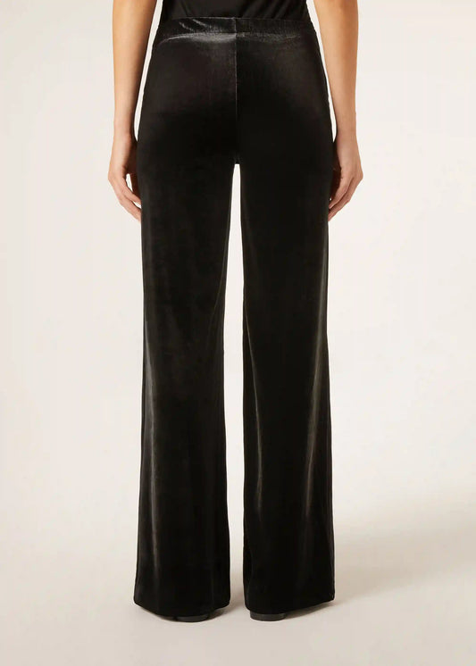 Velvet Palazzo Pants