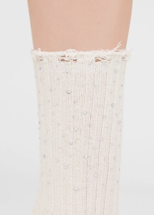 Rhinestone Socks