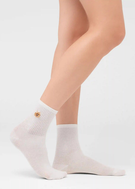 Dog Motif Socks