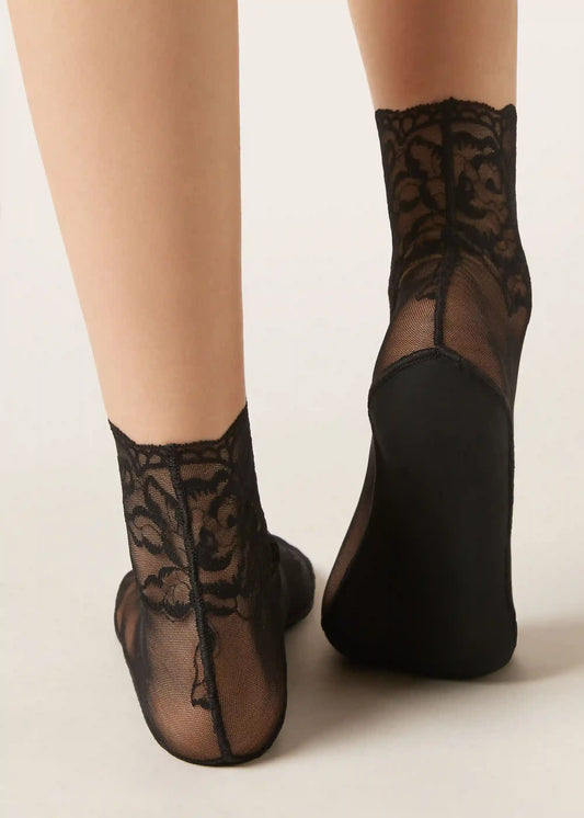 Tulle and Lace Socks