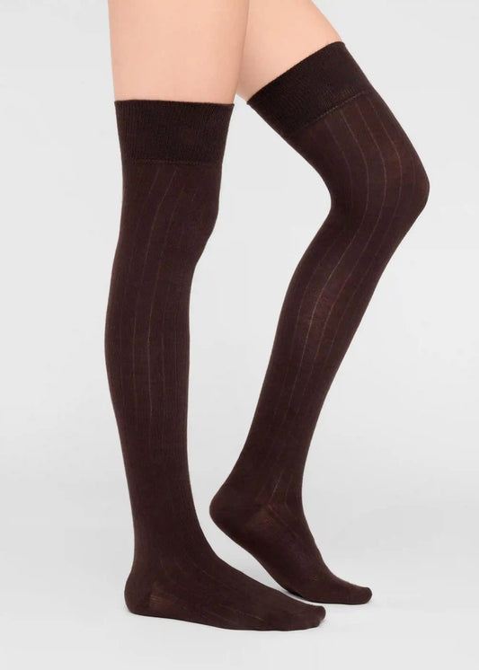 Ribbed Over-the-Knee Socks