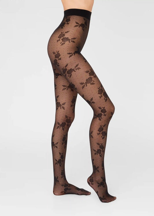 Sheer Rose Tights